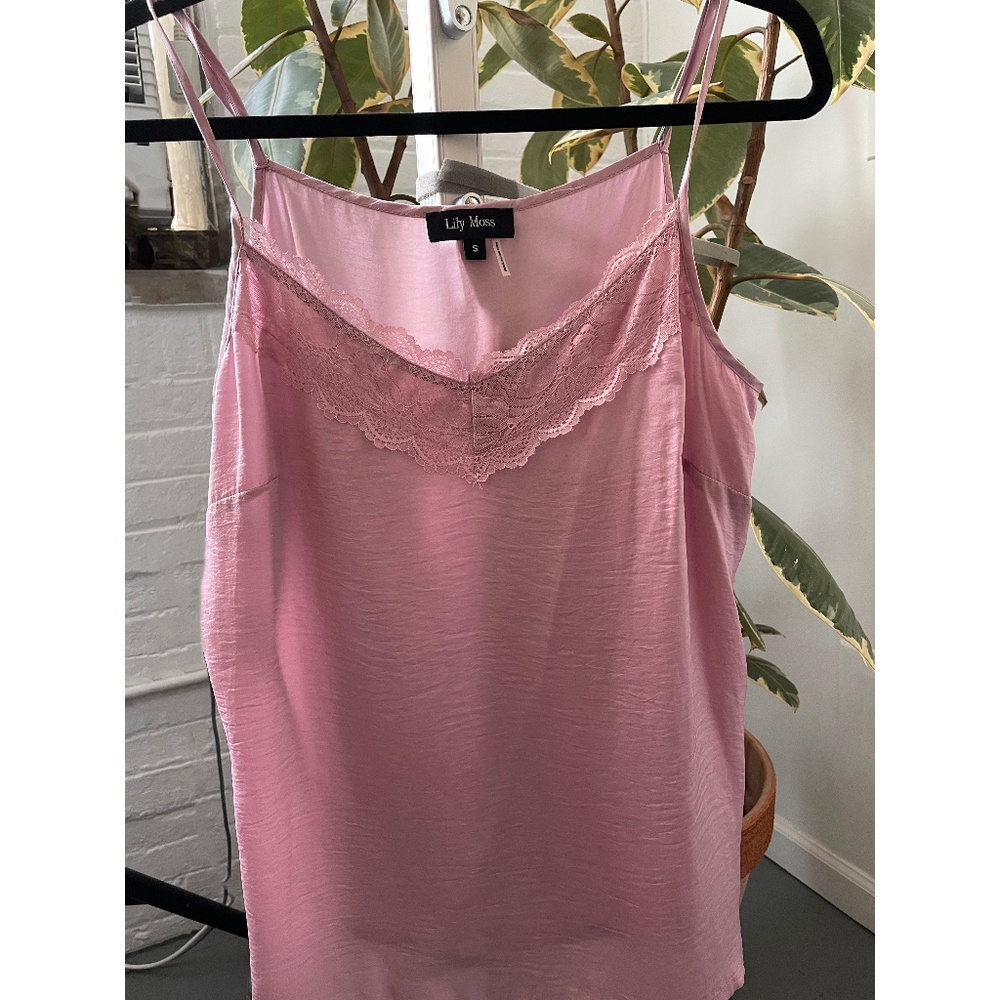 LILY MOSS Cami in Mauve Pink size S or M